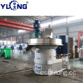 Prensa de pellets de madera de haya YULONG XGJ560 1.5-2TON / H